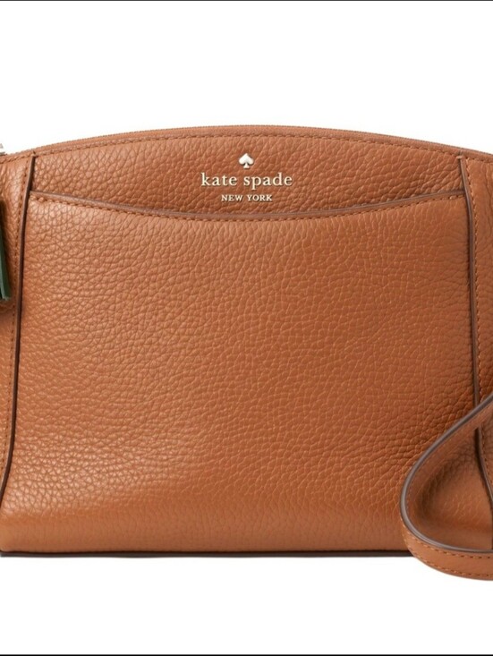 kate spade Handbags - KATE SPADE New York Monica Pebbled Learher Crossbody Bag- Warm Gingerbread